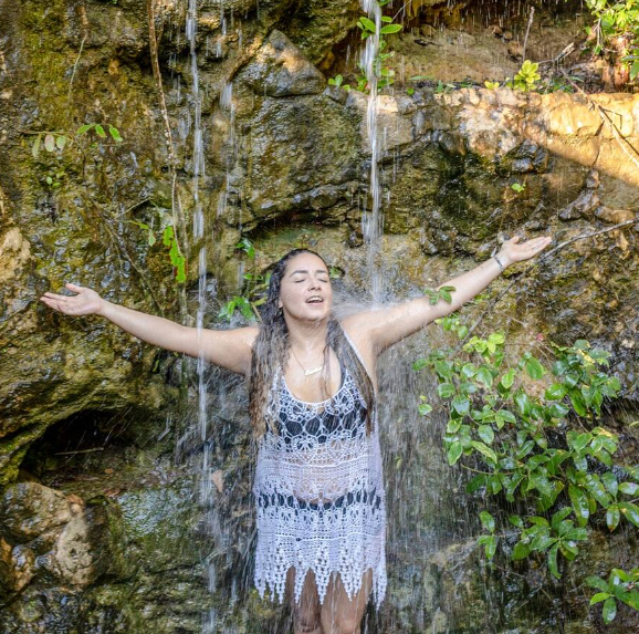 Soul Gym's wellness retreat offers cenote swimming for women at Kuha Casa del Agua in Mexico